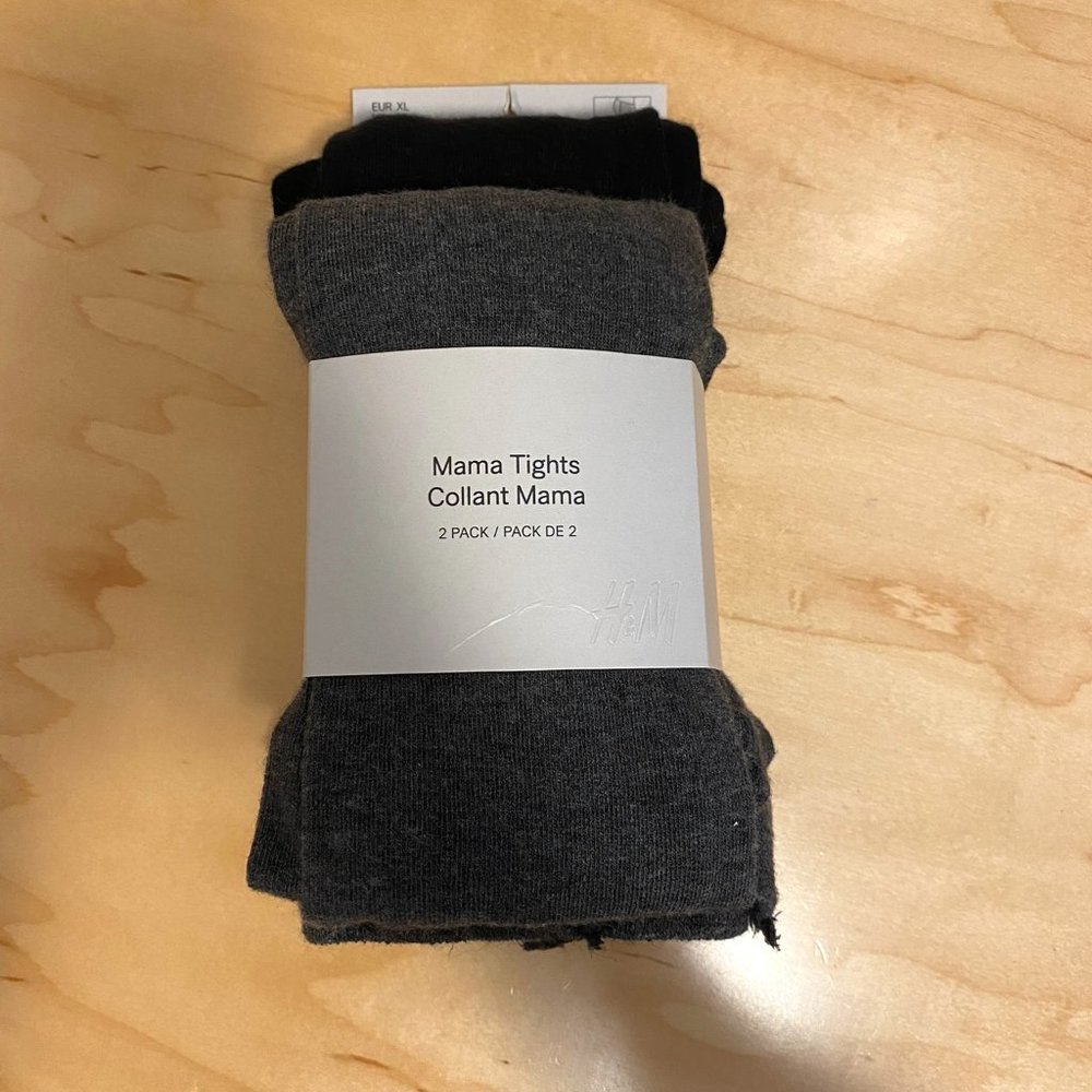 H&M Mama 2 Pack Tights - XL